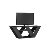 Mueble de TV Moderno con Estantes en Color Antracita 110x30x40 cm - Soporte de TV Elegante para Salón