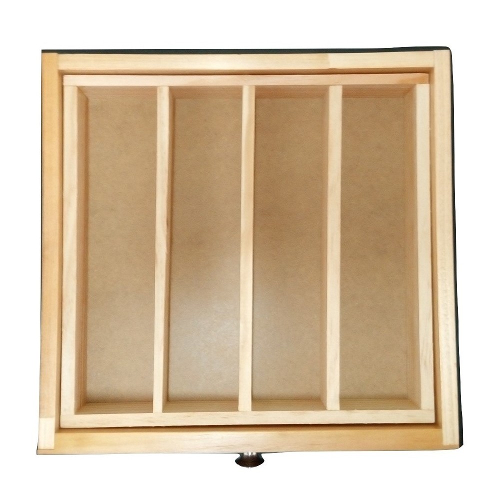 Cubertero de madera 4 secciones-divisiones