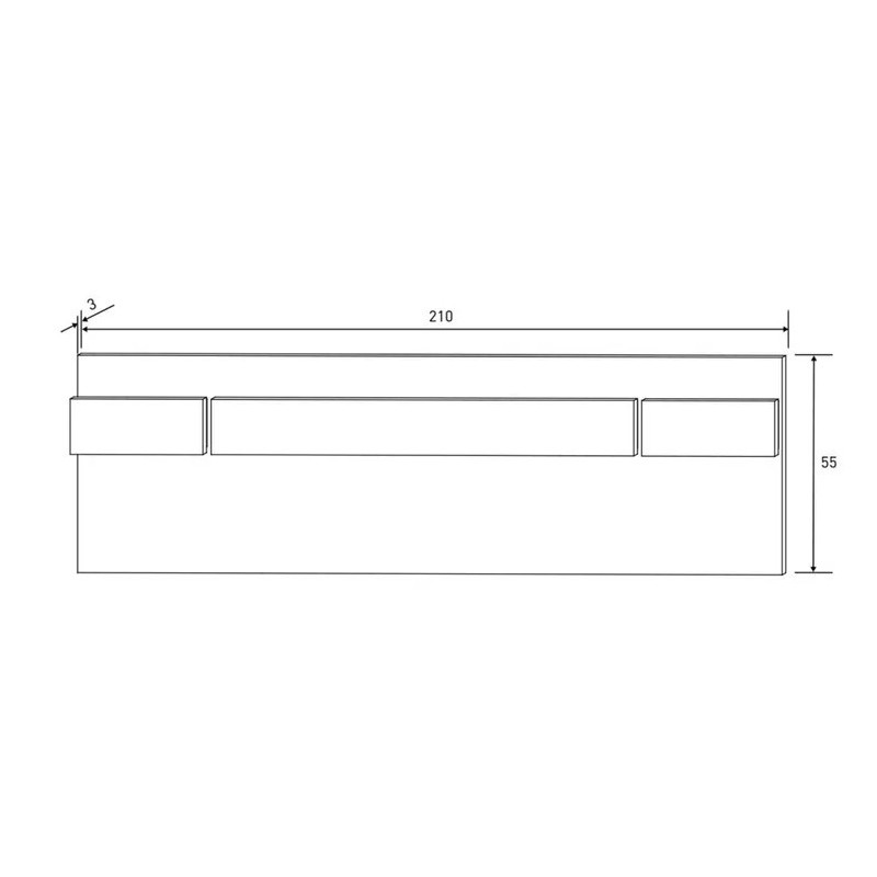 Conjunto Cabecero y 2 Mesitas – Color Puccini-Textil | Estilo Moderno