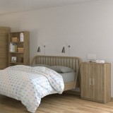 Armario Multiusos Color Roble – Color Blanco – 60 x 90 x 36 cm