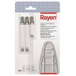 Mueble de Plancha Estoril Blanco Vintage + (Funda Elastica XXL Premiun Rayen + Tensores)