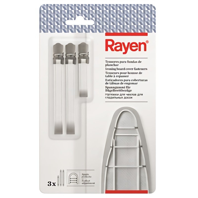 Mueble de Plancha Estoril Blanco Vintage + (Funda Elastica XXL Premiun Rayen + Tensores)