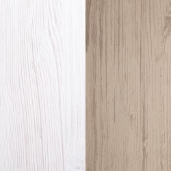 Sinfonier 5 Cajones, Cómoda, Acabado en Andersen Pino y Gris/ 60 cm (Lar) x 106,5 cm (Al) x 39,6 cm de (Fon)