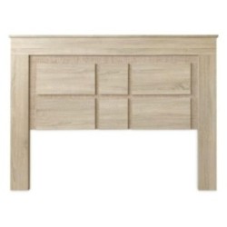 Meyvaser - Cabezal para Cama de Matrimonio Color Puccini Textil, Medidas: 160 cm (Ancho) x 119,3 cm (Alto) x 3,8 cm (Fondo)