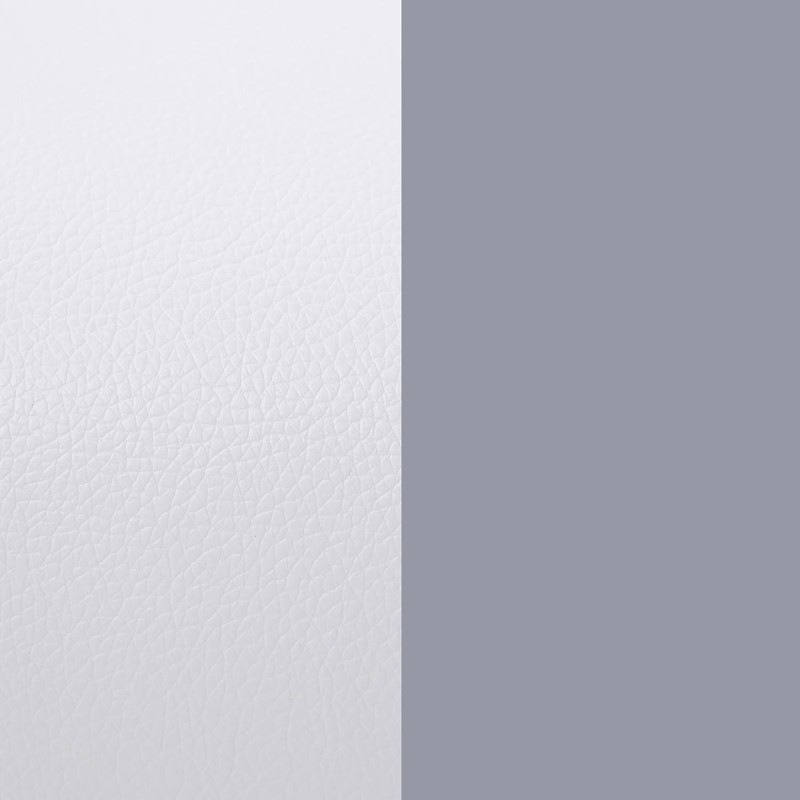 Pack de 4 Sillas de Cocina – Metálicas en Acabado Gris y Blanco, Medidas: 40 cm x 41 cm x 63 cm