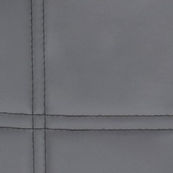 Pack de 6 Sillas Tapizadas para Salón y Comedor – Acabado Gris en Aluminio, Medidas: 38,5 cm x 40 cm x 97 cm