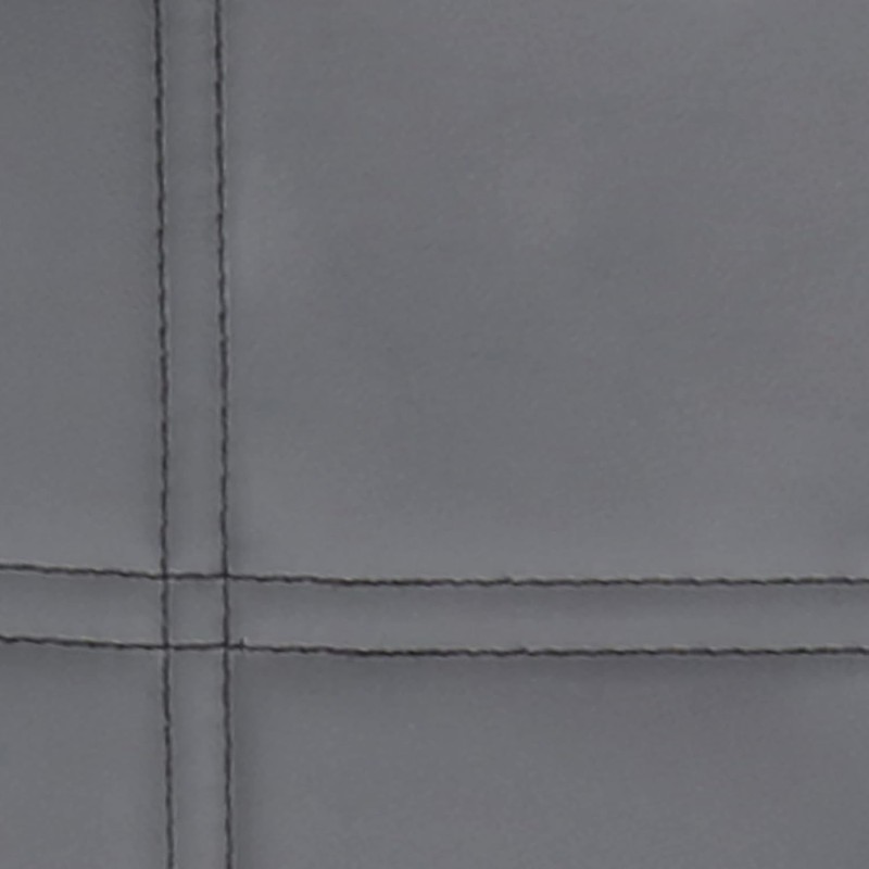 Pack de 6 Sillas Tapizadas para Salón y Comedor – Acabado Gris en Aluminio, Medidas: 38,5 cm x 40 cm x 97 cm