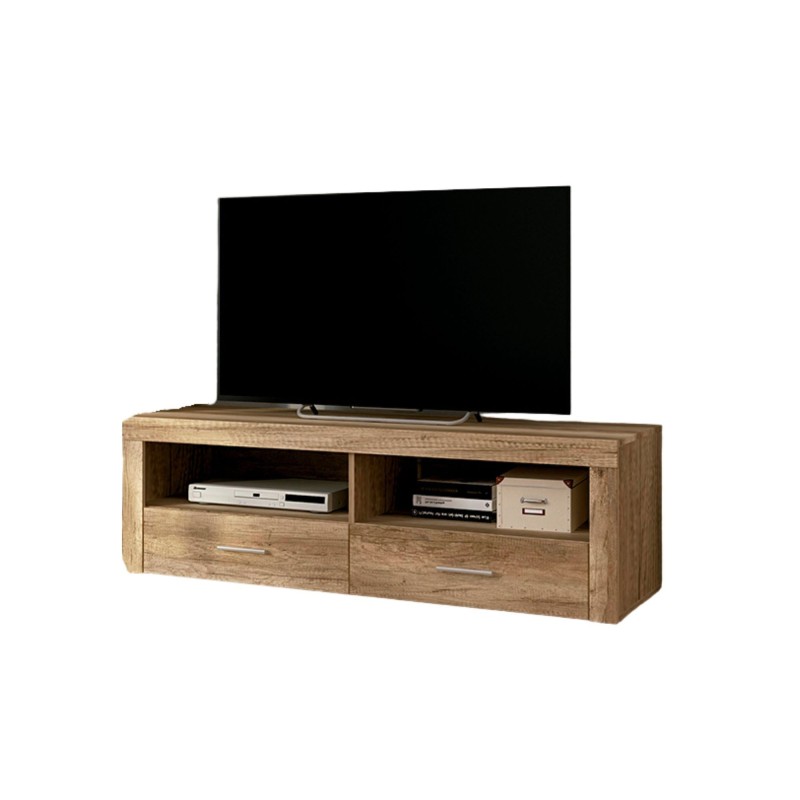 Mueble de Comedor, Mueble Salón, Acabado en Color Cañón, Medidas: 201 cm (Ancho) x 135 cm (Alto) x 41,4 cm (Fondo)