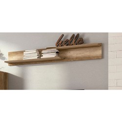 Mueble de Comedor, Mueble Salón, Acabado en Color Cañón, Medidas: 201 cm (Ancho) x 135 cm (Alto) x 41,4 cm (Fondo)