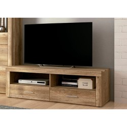 Mueble de Comedor, Mueble Salón, Acabado en Color Cañón, Medidas: 301 cm (Ancho) x 177 cm (Alto) x 41,4 cm (Fondo)