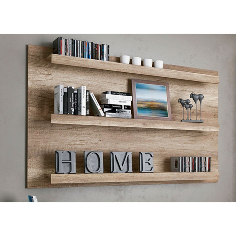 Mueble de Comedor, Mueble Salón, Acabado en Color Cañón, Medidas: 305 cm (Ancho) x 174,7 cm (Alto) x 41,8 cm (Fondo)