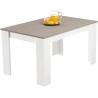 Mesa de Comedor Extensible, Mesa Salón, Robusta, Color Andersen Pino Gris, 138-198 cm (Largo) x 88 cm (Ancho) x 76 cm (Alto)