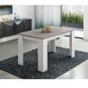 Mesa de Comedor, Mesa de Salón Fija, Color Andersen Pino Gris, Medidas: 140 cm (Largo) x 80 cm (Ancho) x 75 cm (Alto)