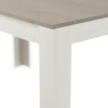 Mesa de Comedor, Mesa de Salón Fija, Color Andersen Pino Gris, Medidas: 140 cm (Largo) x 80 cm (Ancho) x 75 cm (Alto)
