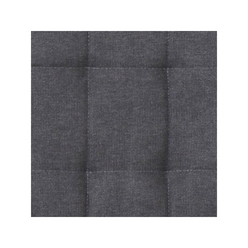 6 Sillas Tapizadas en Tela Gris con Asiento y Respaldo Acolchados, Patas Cromadas - Medidas 45x46x100 cm