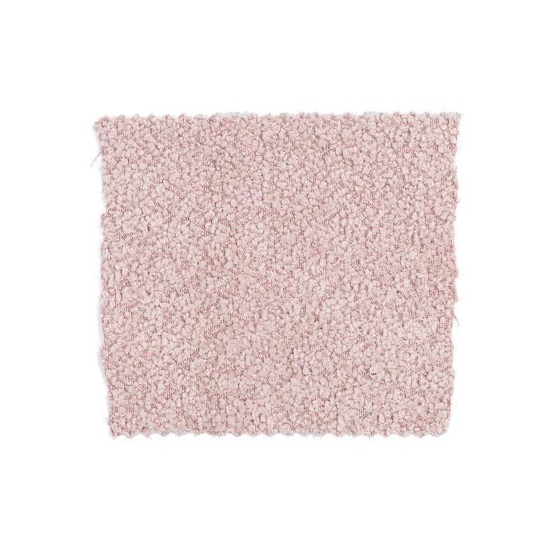 Juego de 2 Sillas con Brazos Tapizadas en Tela Rosa y Patas Metálicas Negras - Medidas 60x57x88 cm