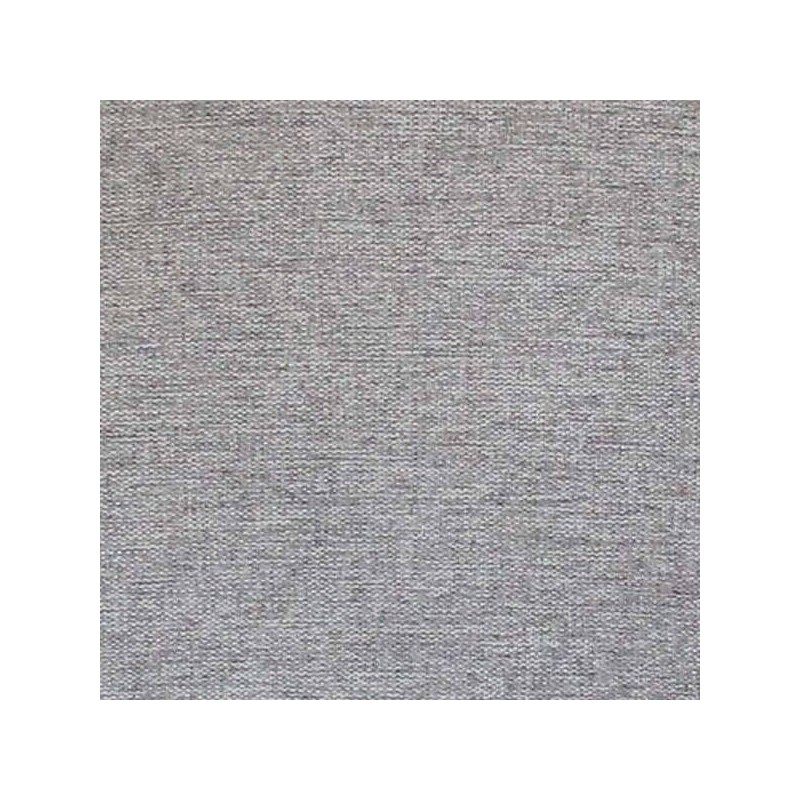 Pack de 2 Sillas Tapizadas en Tela Gris con Patas Negras, Acolchado Cuadrado en Respaldo y Asiento, Medidas 47x62x106.5 cm
