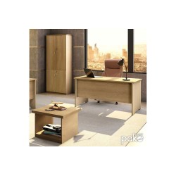 Mesa de Oficina Sin Cajón, Color Cambria, 150x75x75 cm - Espacio Amplio y Elegante