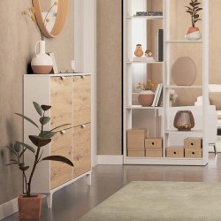 Mueble Zapatero - Almacenamiento Elegante y Práctico | 97,4 x 116,8 x 20 cm (alto x ancho x fondo)