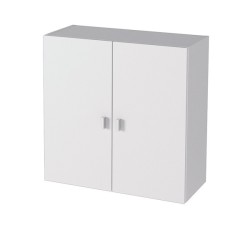 Mueble Alto de Cocina para Colgar con 2 Puertas – Color Blanco – 60 x 60 x 26,5 cm (alto x ancho x fondo)