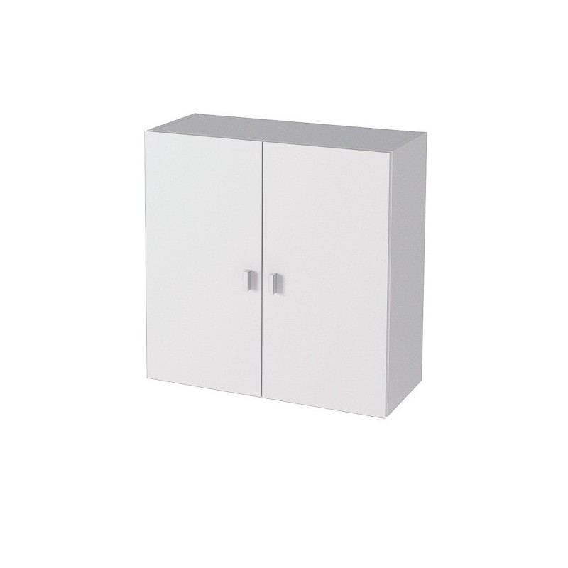 Mueble Alto de Cocina para Colgar con 2 Puertas – Color Blanco – 60 x 60 x 26,5 cm (alto x ancho x fondo)
