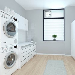 Cajonera 4 cajones | Color: Blanco | Medidas: 62 cm x 50 cm x 44 cm mueble dormitorio