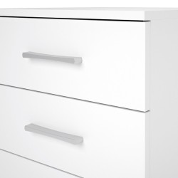 Cajoneras Para escritorio con ruedas 3 Cajones color blanco 58 x 45 x 44 Cm (alto x ancho x fondo)