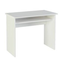 Mesa Escritorio | Mesa de Estudio | Contiene Bandeja | Color Blanco | Medidas: 90 x 74 x 50 cm
