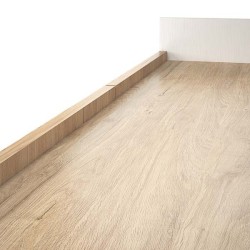 Aparador, Buffet, Salón Comedor 3 Puertas, Armario Auxiliar Color Blanco y Roble, Medidas: 140x87x40 Cm