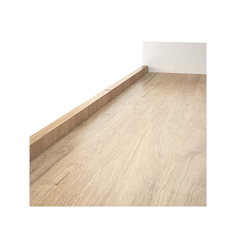 Aparador, Buffet, Salón Comedor 3 Puertas, Armario Auxiliar Color Blanco y Roble, Medidas: 140x87x40 Cm