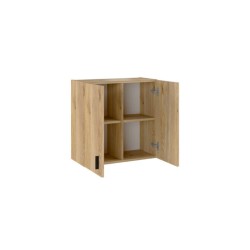 Conjunto de Muebles de Cocina Alto y Bajo de 2 Puertas en Madera Mauvella, 61x61x29 cm y 60x80x34 Cm