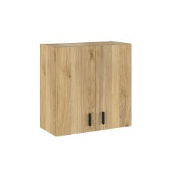 Conjunto de Muebles de Cocina Alto y Bajo de 2 Puertas en Madera Mauvella, 61x61x29 cm y 60x80x34 Cm