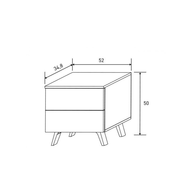 Cabezal + Dos Mesitas de Noche + Sinfonier, Mauvella - Rayas, Medidas: 210 cm (An) x 55 cm (Al) x 35 cm (Fon)