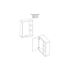 Composición para TV con Iluminación LED en Wenge, 200x41x190cm - Moderno y Espacioso para TV y Accesorios